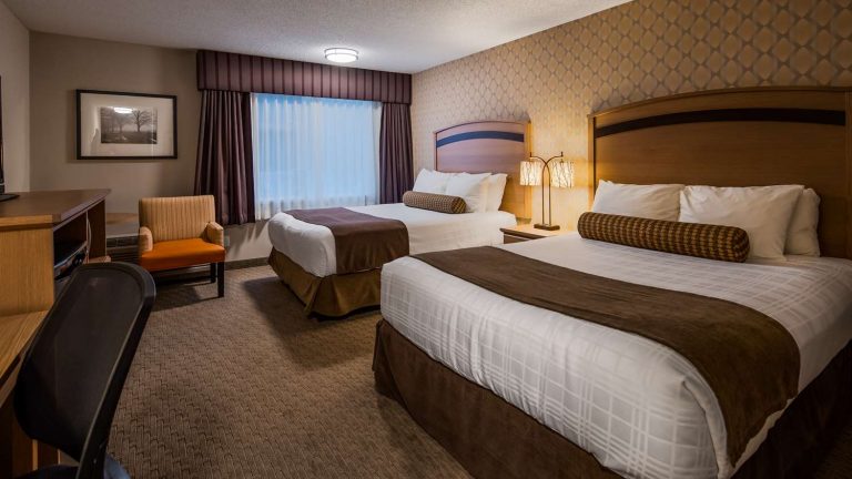Best Western Hotel - double queen hotel rooms