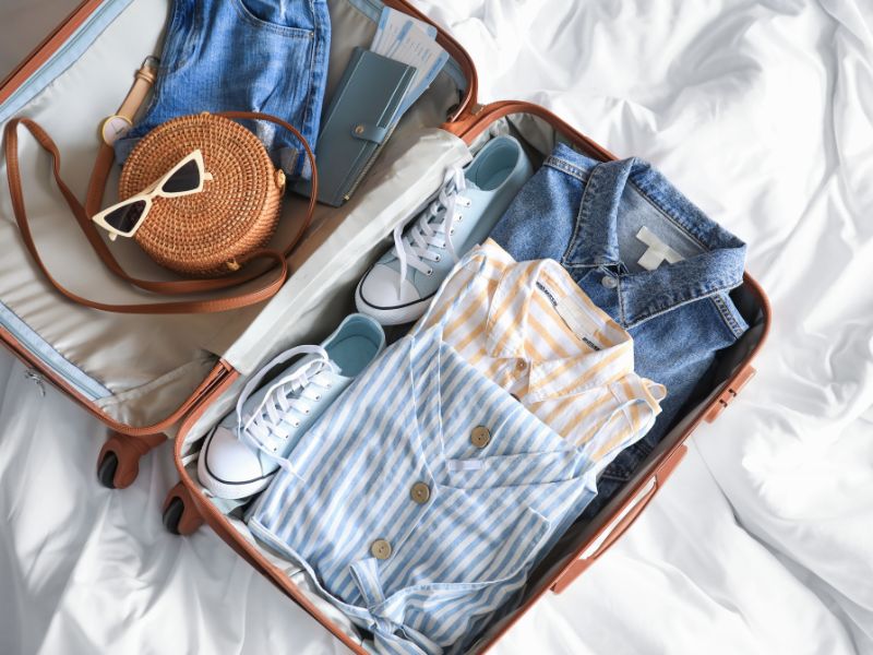 packing for a trip to Abbotsford